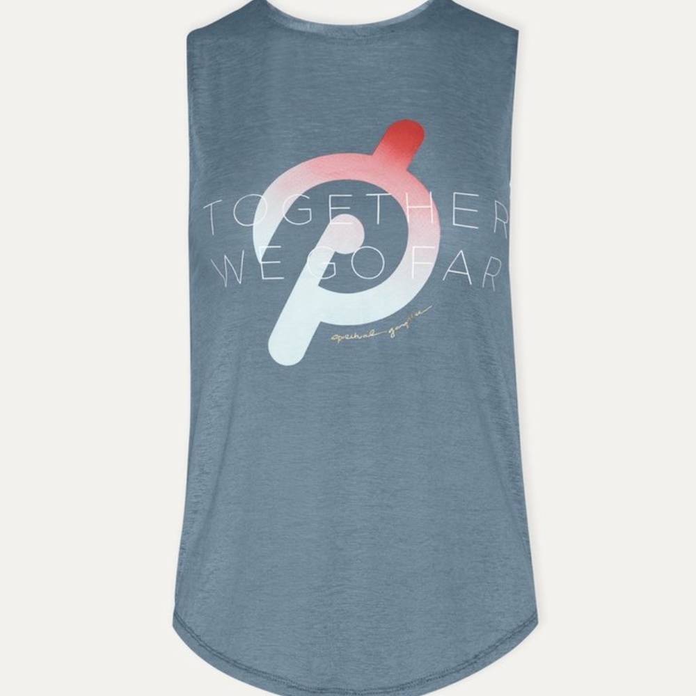 PELOTON TOGETHER ACTIVE TANK SPIRITUAL GANGSTER S